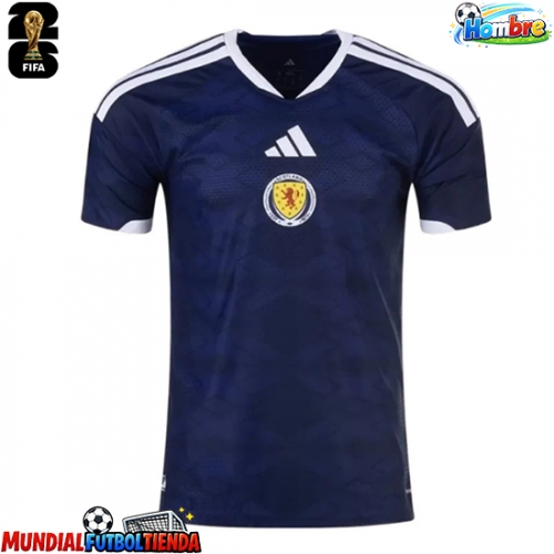 Camiseta Escocia Primera Equipación Replica Mundial 2026 mangas cortas